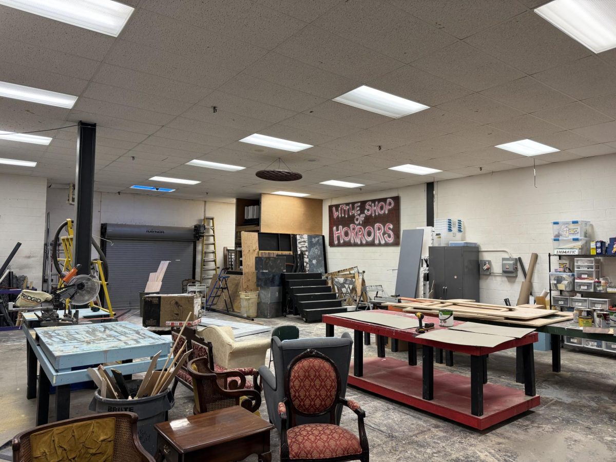 The "Little Shop of Horrors" where sets are crafted