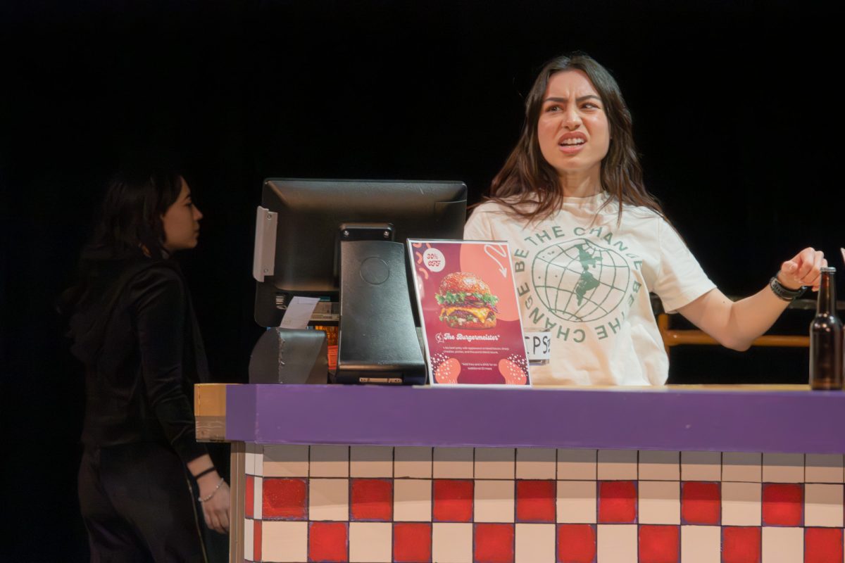 Student Val Ibarra rehearsing for the upcoming JJC Musical "Working" on Feb. 10, 2026.