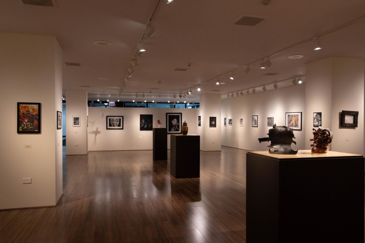 The Joliet Junior College Juried Student Art Exhibition runs from April 13th and runs through Thursday, June 25th.