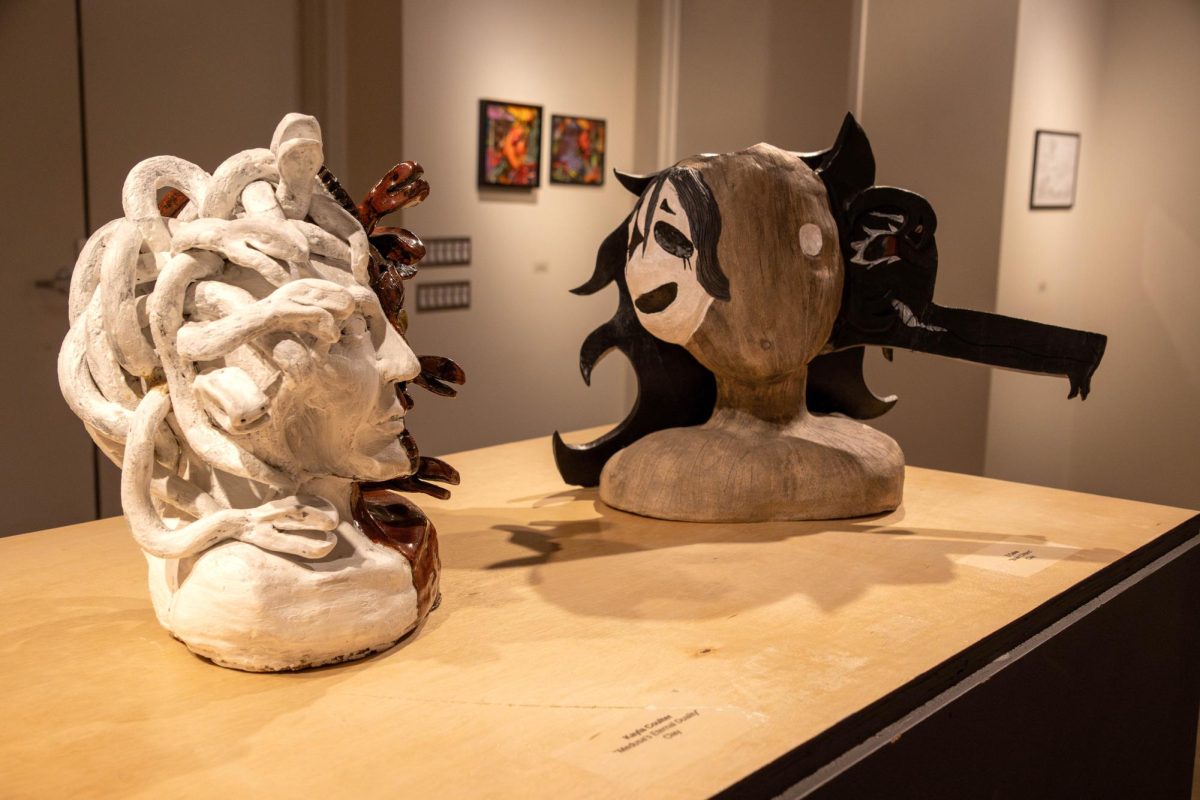 The Joliet Junior College Juried Student Art Exhibition runs from April 13th and runs through Thursday, June 25th.