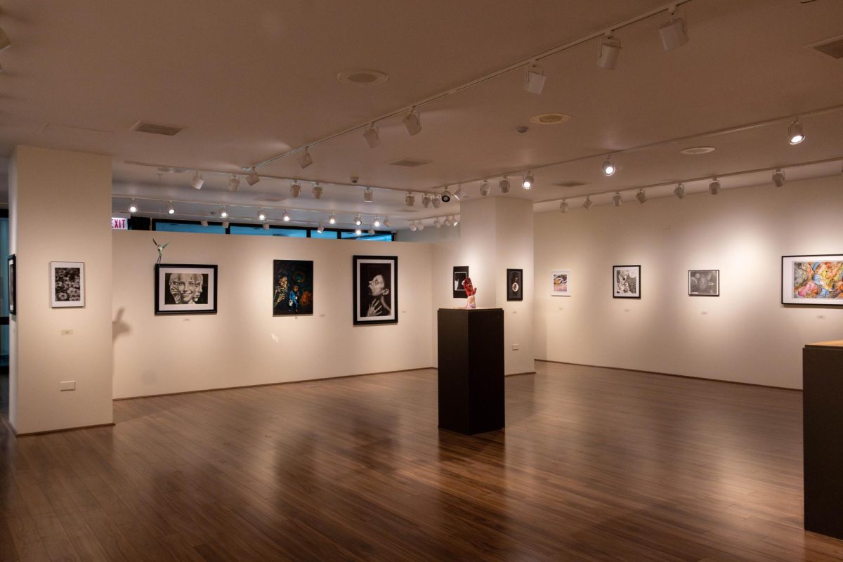 The Joliet Junior College Juried Student Art Exhibition runs from April 13th and runs through Thursday, June 25th.